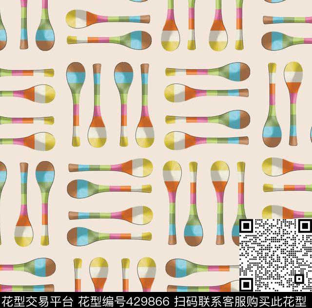 格子童装彩色传统印花华亿平台下载（图片编号: 429866） - 瓦栏（Walan）