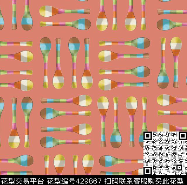 格子童装彩色传统印花华亿平台下载（图片编号: 429867） - 瓦栏（Walan）