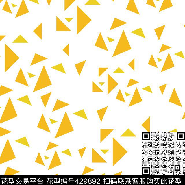 简约清新三角传统印花华亿平台下载（图片编号: 429892） - 瓦栏（Walan）
