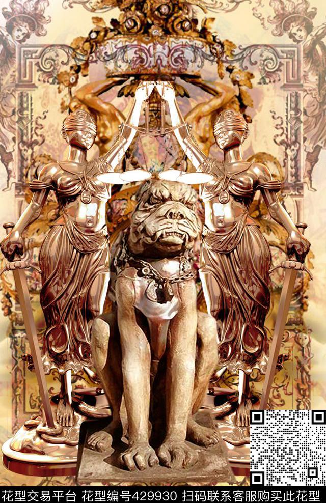 定位抽象建筑男装数码印花华亿平台下载（图片编号: 429930） - 瓦栏（Walan）