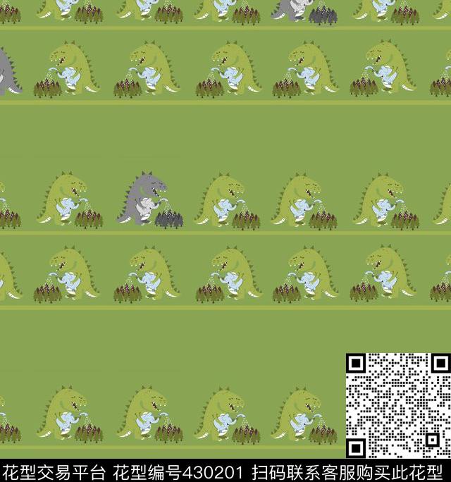 动物卡通趣味传统印花华亿平台下载（图片编号: 430201） - 瓦栏（Walan）