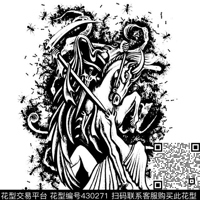 复古马蚂蚁传统印花华亿平台下载（图片编号: 430271） - 瓦栏（Walan）