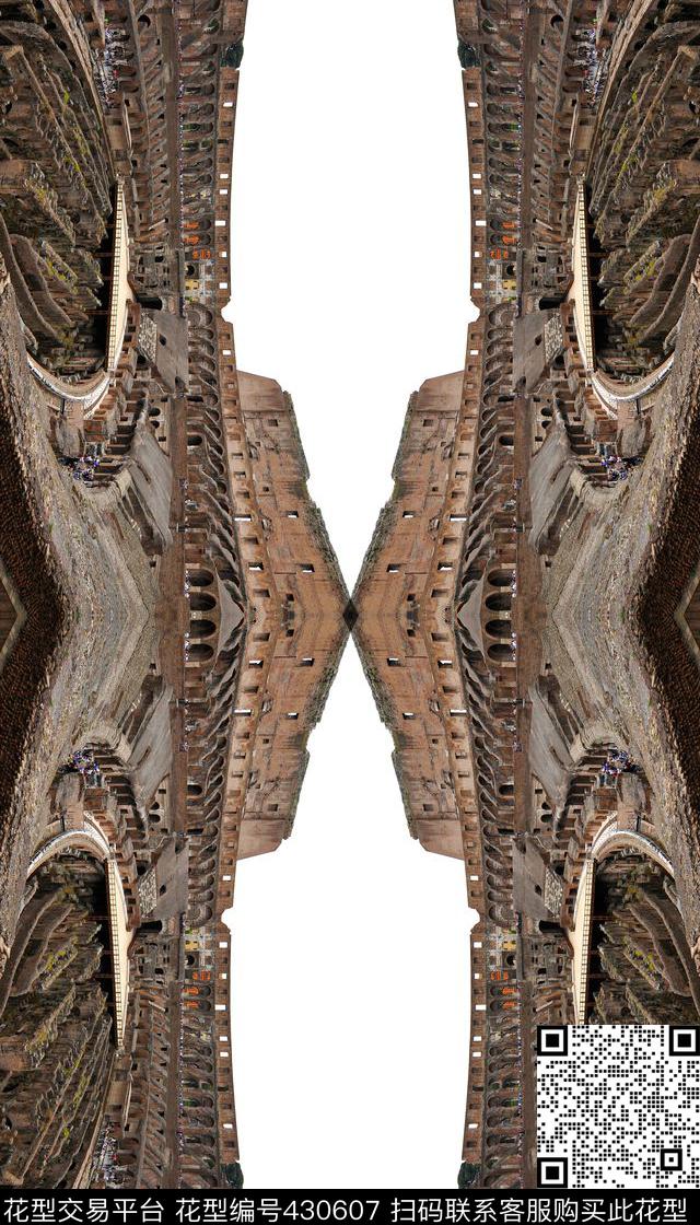 潮流潮流华亿平台风景数码印花华亿平台下载（图片编号: 430607） - 瓦栏（Walan）