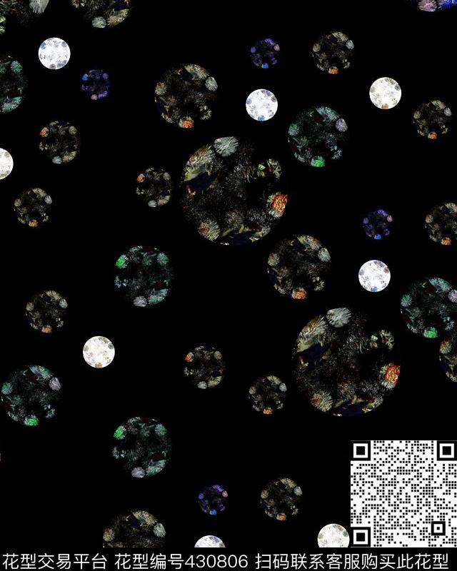 流行油画工笔画数码印花华亿平台下载（图片编号: 430806） - 瓦栏（Walan）