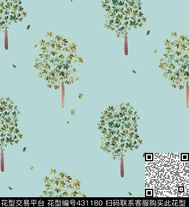 抽象水彩童装传统印花华亿平台下载（图片编号: 431180） - 瓦栏（Walan）