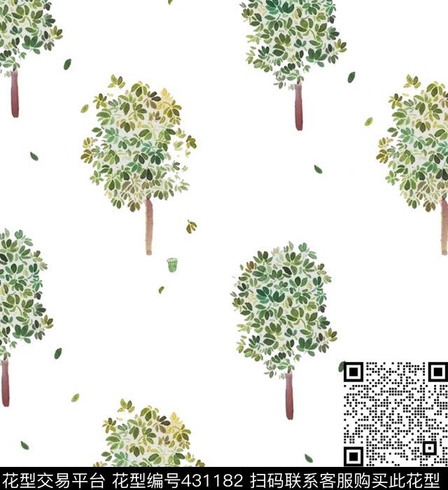 抽象水彩童装传统印花华亿平台下载（图片编号: 431182） - 瓦栏（Walan）