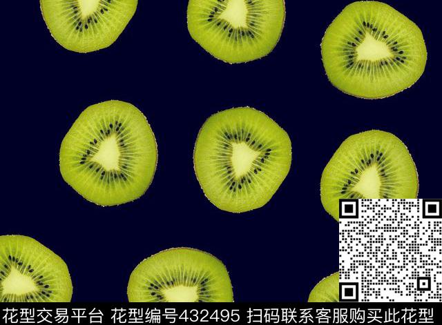 獼猴桃水果數碼数码印花华亿平台下载（图片编号: 432495） - 瓦栏（Walan）