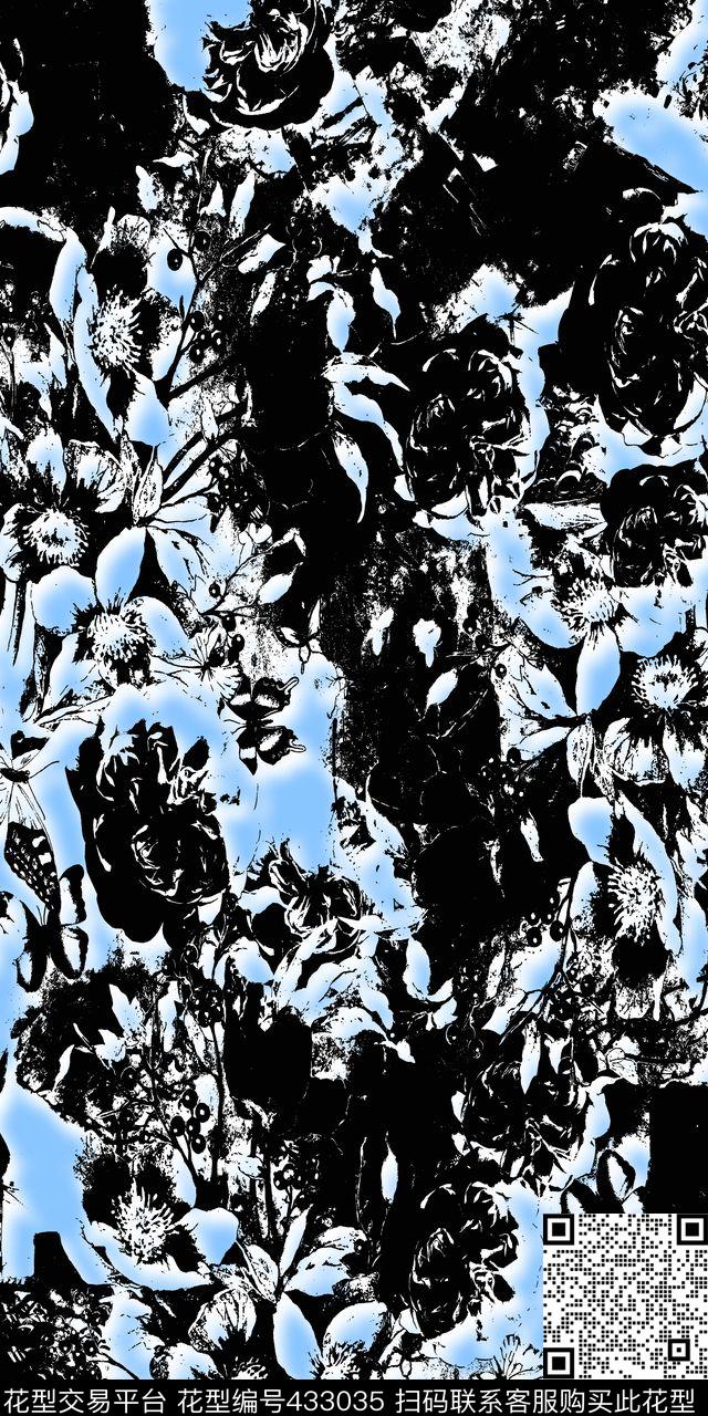 随意抽象几何抽象平色块淡雅底色数码印花华亿平台下载（图片编号: 433035） - 瓦栏（Walan）