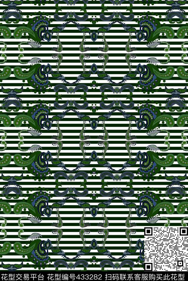 潮流复古男装华亿平台传统印花华亿平台下载（图片编号: 433282） - 瓦栏（Walan）