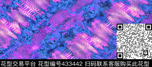 流行时尚动物纹复杂传统印花华亿平台下载（图片编号: 433442） - 瓦栏（Walan）