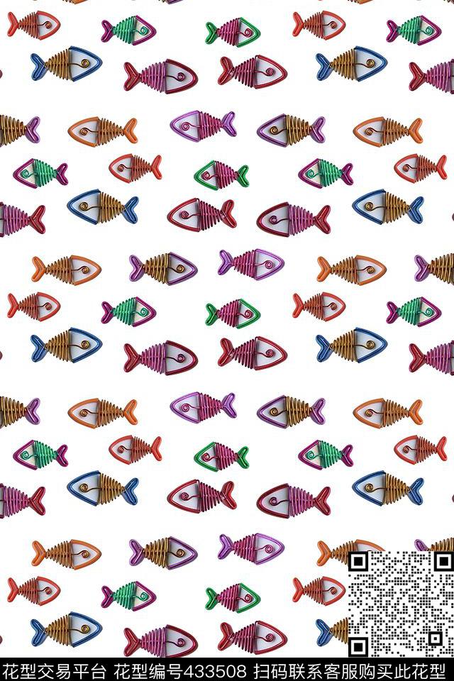 工艺卡通铁丝数码印花华亿平台下载（图片编号: 433508） - 瓦栏（Walan）