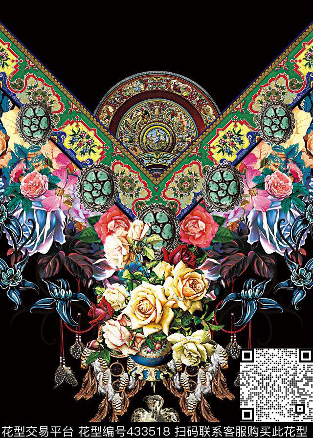 创意定位服装数码印花华亿平台下载（图片编号: 433518） - 瓦栏（Walan）