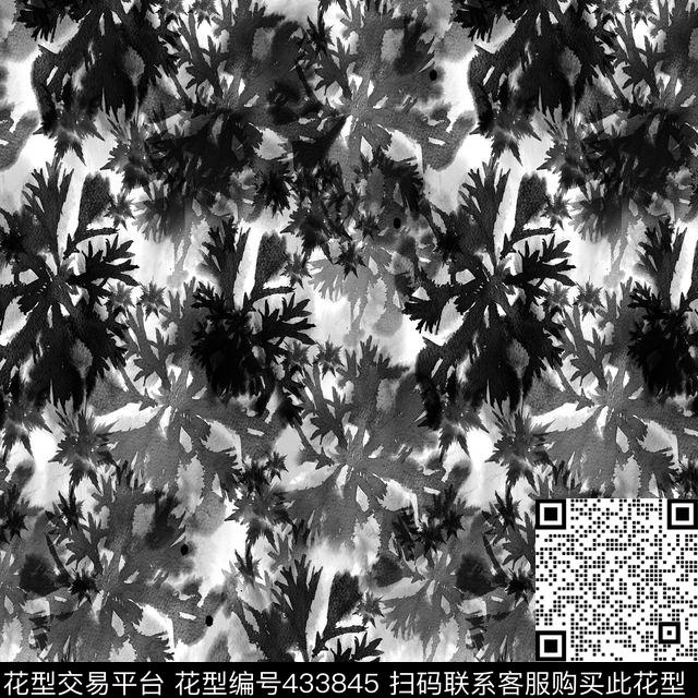 潮流复古叶子传统印花华亿平台下载（图片编号: 433845） - 瓦栏（Walan）