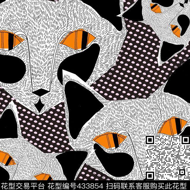 简单清新小动物传统印花华亿平台下载（图片编号: 433854） - 瓦栏（Walan）