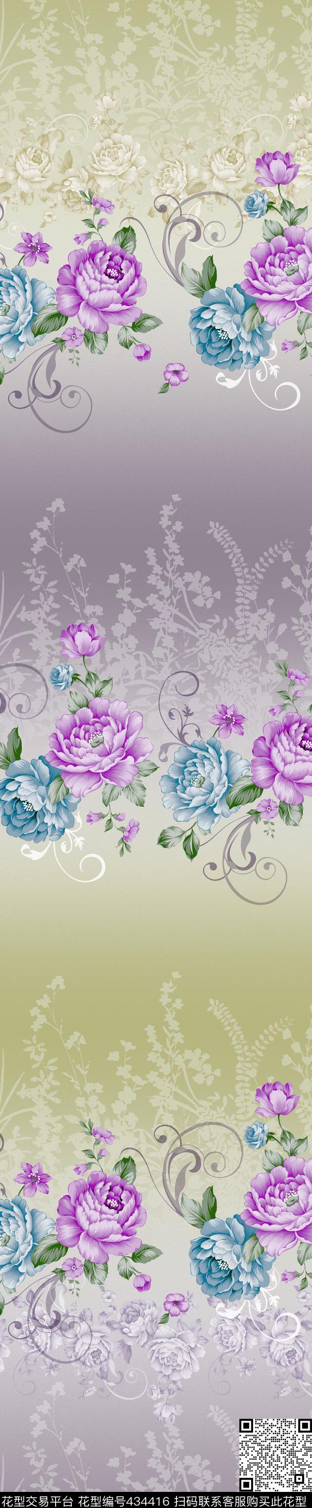 时尚窗帘华亿平台家纺华亿平台流行窗帘华亿平台传统印花华亿平台下载（图片编号: 434416） - 瓦栏（Walan）