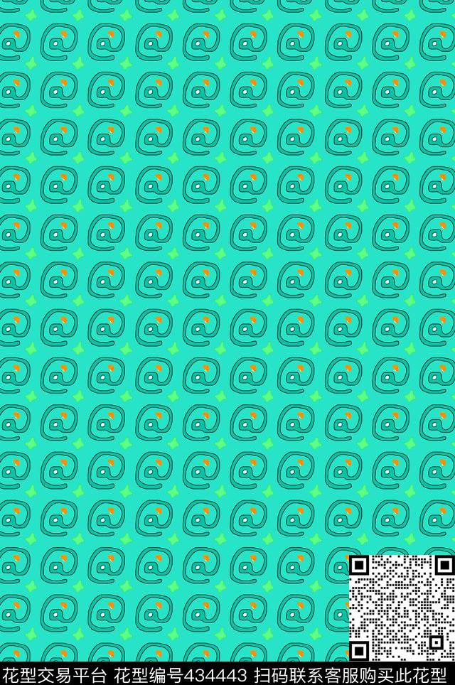 超乎想象互联网时尚传统印花华亿平台下载（图片编号: 434443） - 瓦栏（Walan）