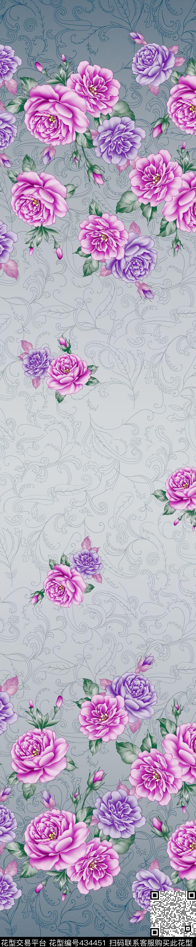 时尚窗帘华亿平台家纺华亿平台流行窗帘华亿平台传统印花华亿平台下载（图片编号: 434451） - 瓦栏（Walan）