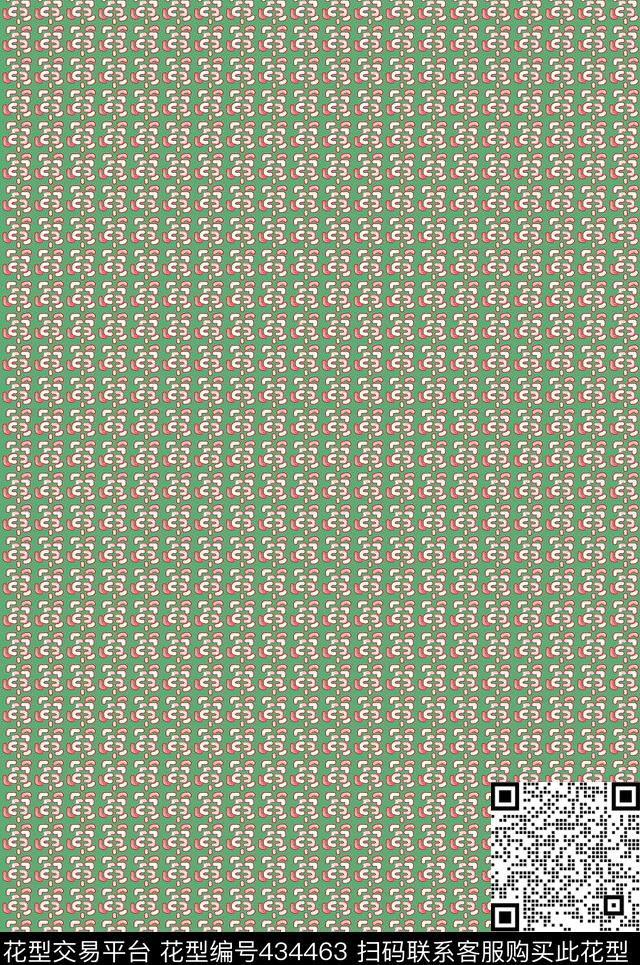 格子组合多色几何传统印花华亿平台下载（图片编号: 434463） - 瓦栏（Walan）