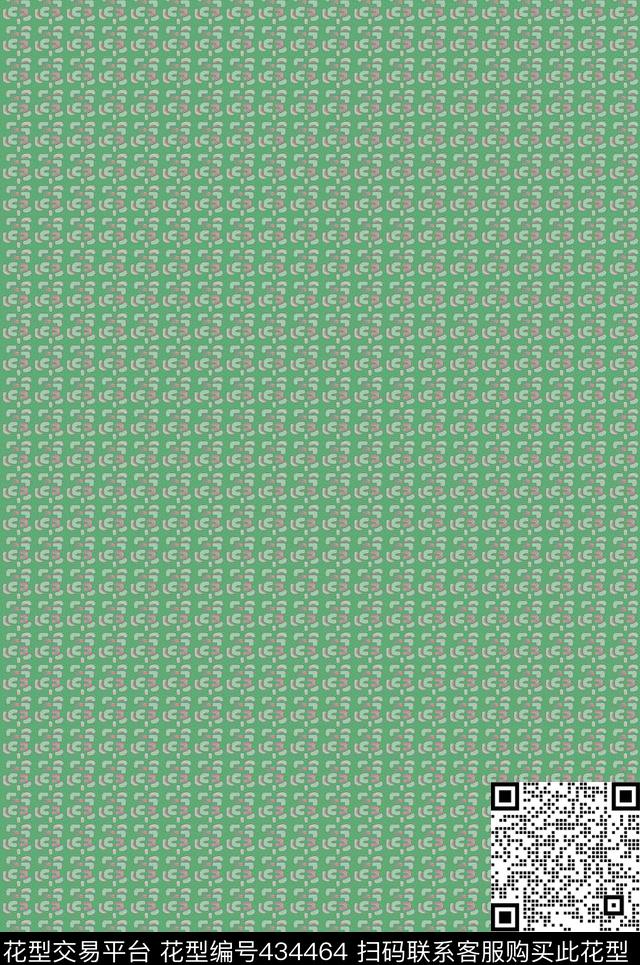 格子组合多色几何传统印花华亿平台下载（图片编号: 434464） - 瓦栏（Walan）