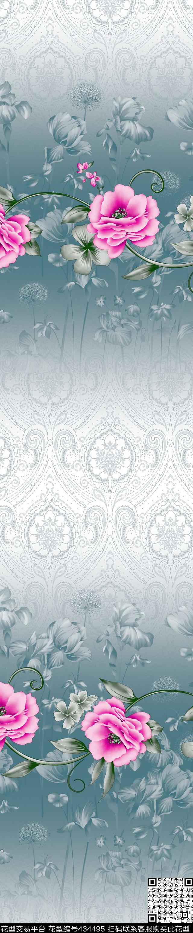 时尚窗帘华亿平台家纺华亿平台流行窗帘华亿平台传统印花华亿平台下载（图片编号: 434495） - 瓦栏（Walan）