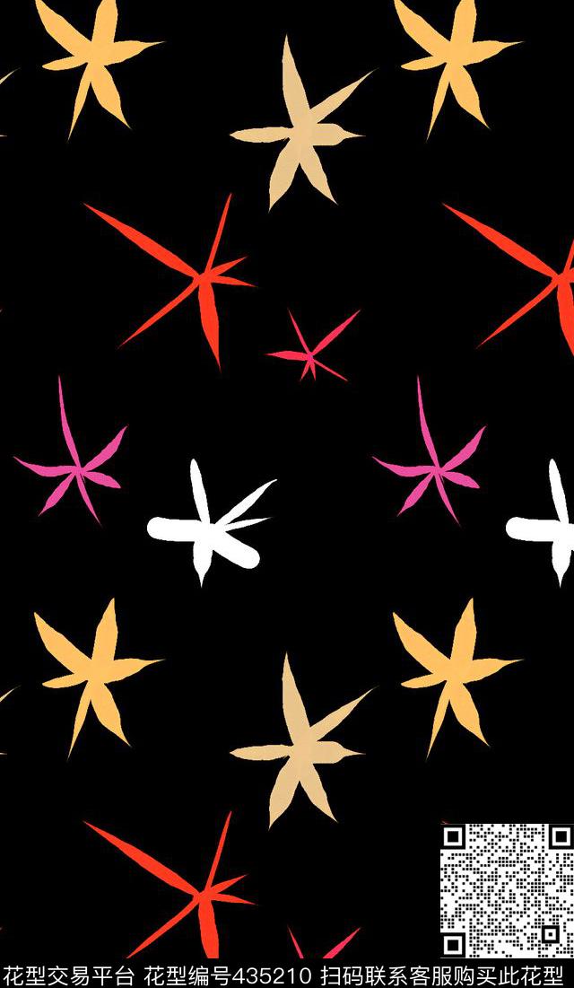 几何色彩五彩传统印花华亿平台下载（图片编号: 435210） - 瓦栏（Walan）