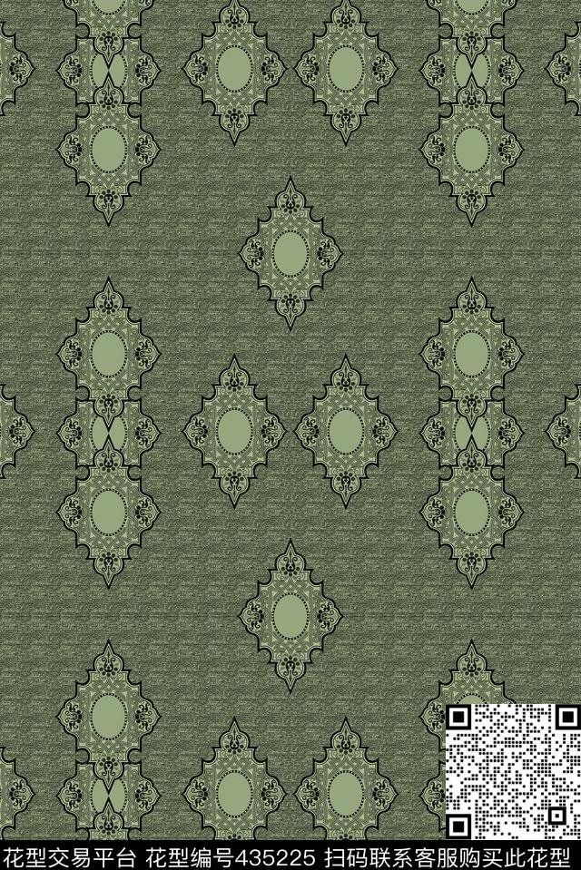 复古花纹纹样壁纸传统印花华亿平台下载（图片编号: 435225） - 瓦栏（Walan）