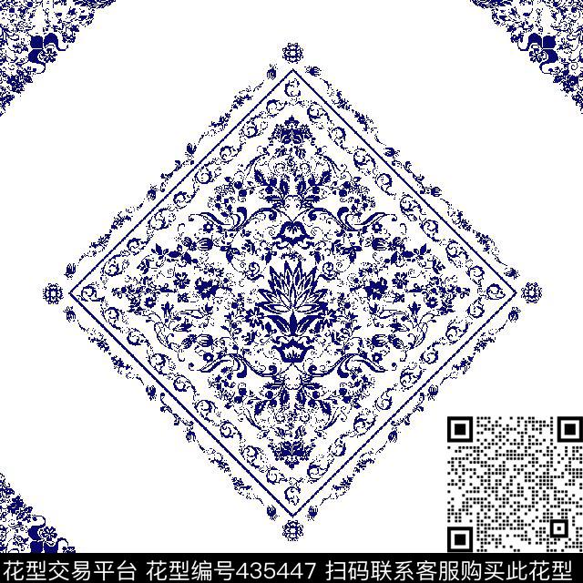 男装华亿平台几何对称素色欧美风传统印花华亿平台下载（图片编号: 435447） - 瓦栏（Walan）