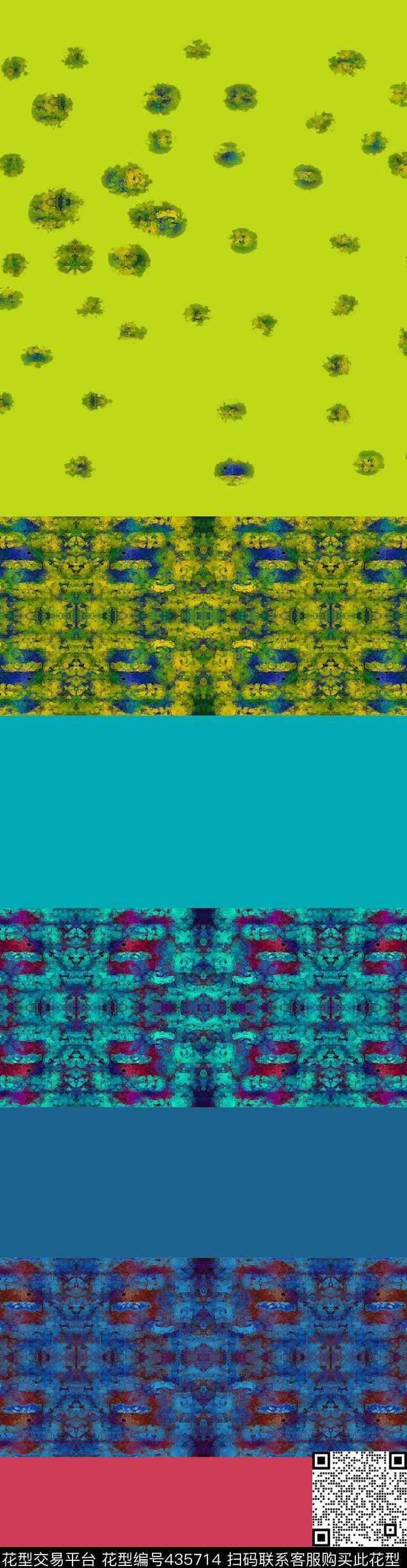 超乎想象抽象艺样条纹数码印花华亿平台下载（图片编号: 435714） - 瓦栏（Walan）