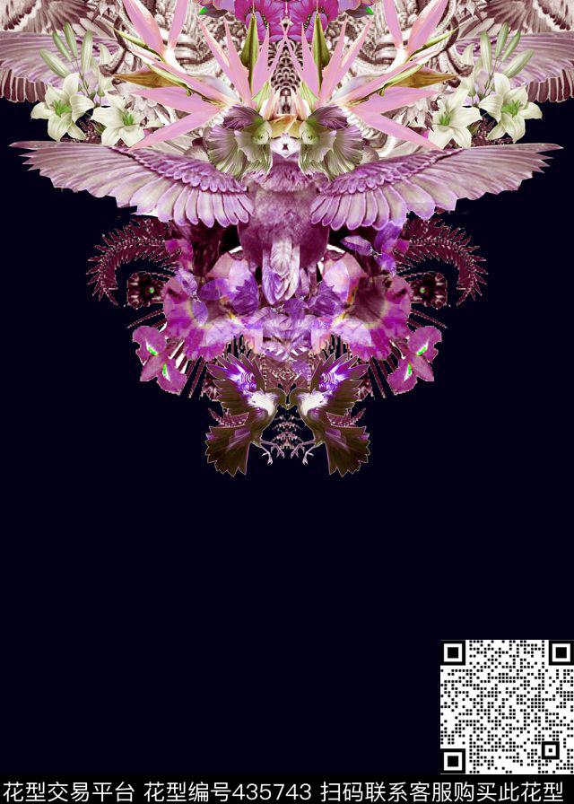 大牌男装动物组合个性定位数码印花华亿平台下载（图片编号: 435743） - 瓦栏（Walan）