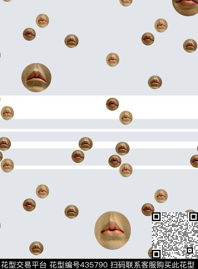 摩登时尚条纹传统印花华亿平台下载（图片编号: 435790） - 瓦栏（Walan）