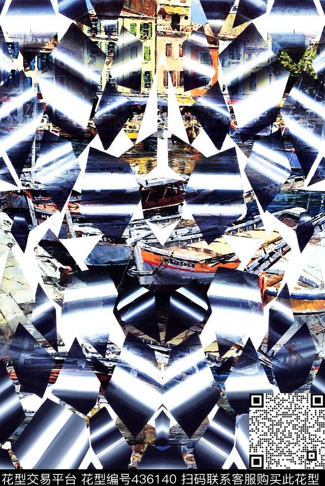 度假男装圣地数码印花华亿平台下载（图片编号: 436140） - 瓦栏（Walan）