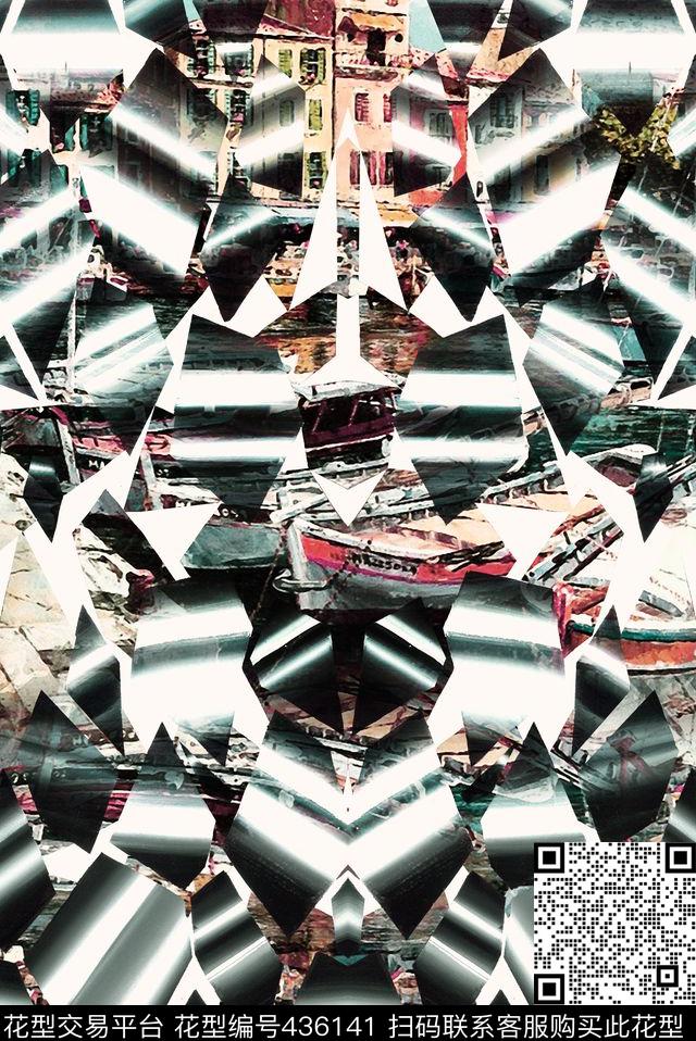 度假男装圣地数码印花华亿平台下载（图片编号: 436141） - 瓦栏（Walan）