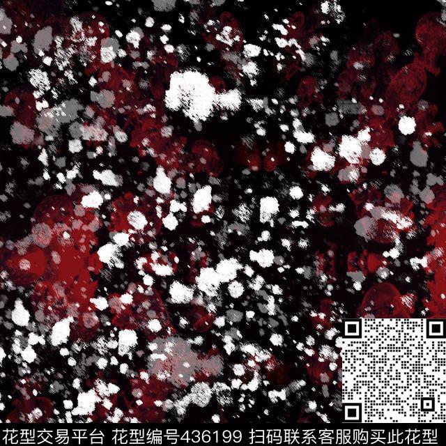 潮流抽象复古数码印花华亿平台下载（图片编号: 436199） - 瓦栏（Walan）