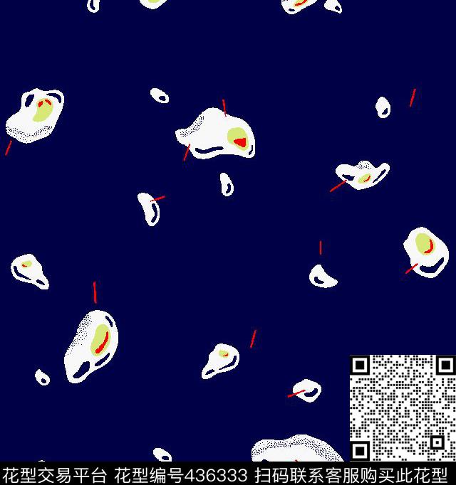 几何花男装华亿平台石头花传统印花华亿平台下载（图片编号: 436333） - 瓦栏（Walan）