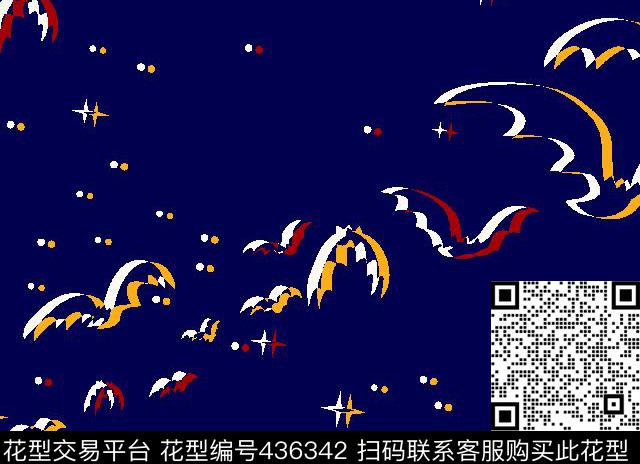 点子花动物华亿平台男装花传统印花华亿平台下载（图片编号: 436342） - 瓦栏（Walan）