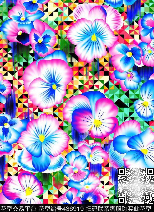 流行时尚中国风大气高档传统印花华亿平台下载（图片编号: 436919） - 瓦栏（Walan）