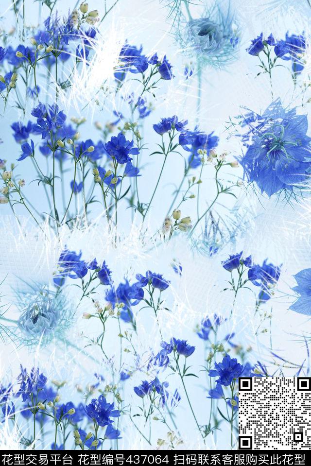 潮流女装华亿平台清新数码印花华亿平台下载（图片编号: 437064） - 瓦栏（Walan）