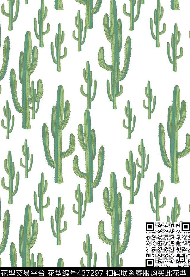 韩国时尚流行元素女装春夏数码印花华亿平台下载（图片编号: 437297） - 瓦栏（Walan）