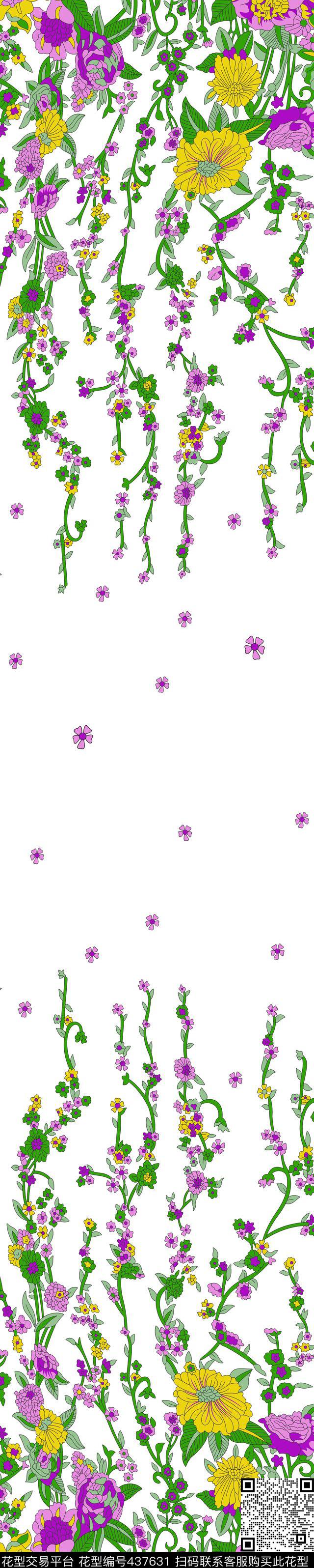 时尚面料华亿平台数码印花流行华亿平台传统印花华亿平台下载（图片编号: 437631） - 瓦栏（Walan）