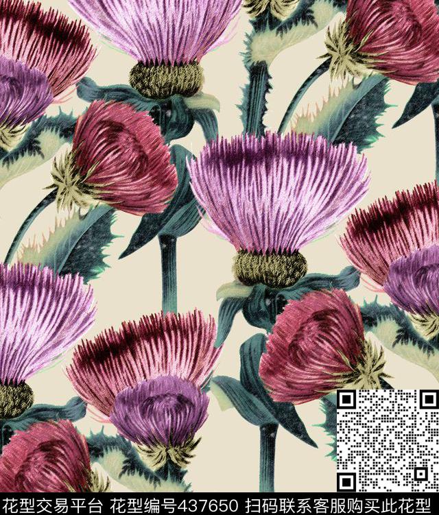 GUCCI走秀2015数码印花华亿平台下载（图片编号: 437650） - 瓦栏（Walan）