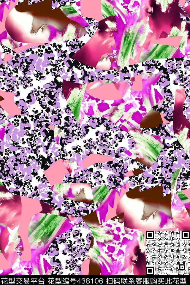 少女时空之门碎片数码印花华亿平台下载（图片编号: 438106） - 瓦栏（Walan）