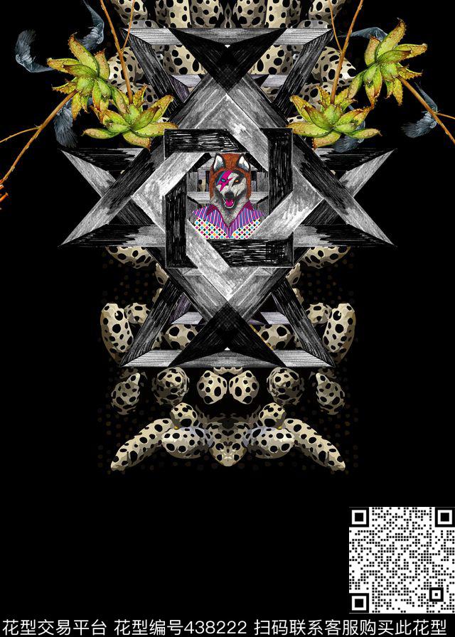 T恤卫衣衬衫定位花卉数码印花华亿平台下载（图片编号: 438222） - 瓦栏（Walan）