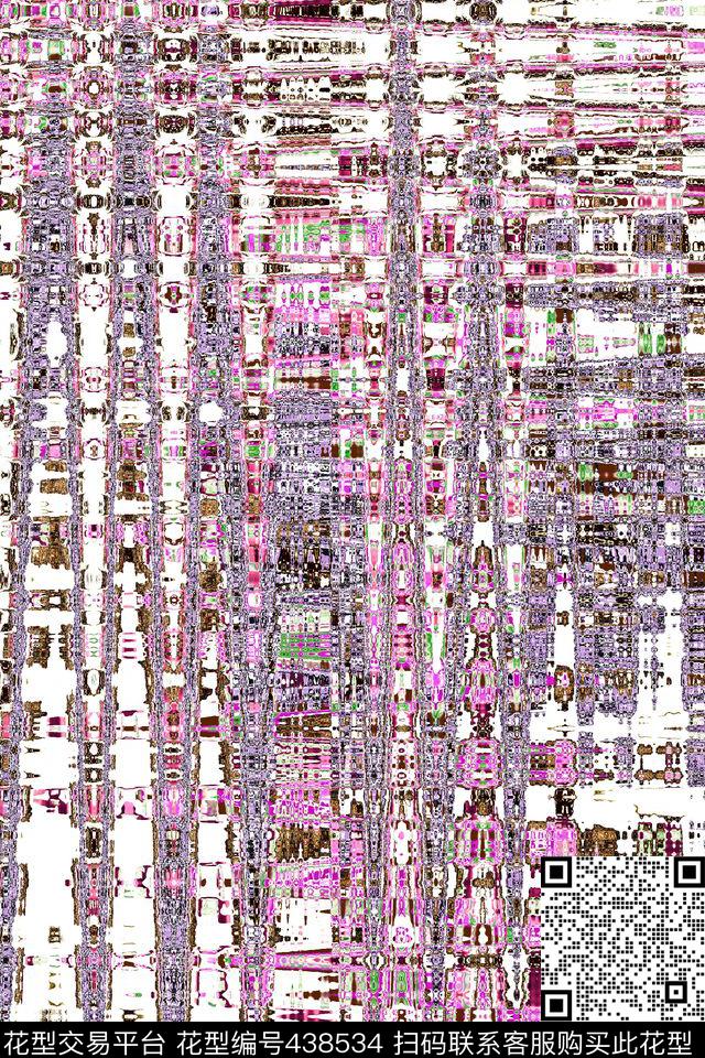 彩色色块蜡笔涂鸦水彩数码印花华亿平台下载（图片编号: 438534） - 瓦栏（Walan）