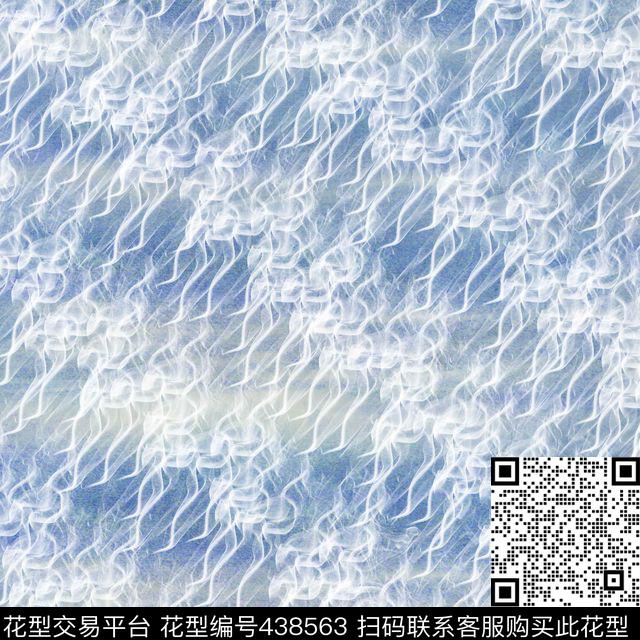 L.D~水墨牛仔L.D~肌理传统印花华亿平台下载（图片编号: 438563） - 瓦栏（Walan）