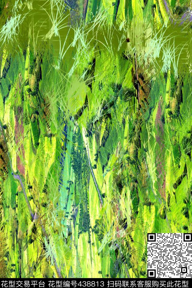 潮流复古女装华亿平台数码印花华亿平台下载（图片编号: 438813） - 瓦栏（Walan）