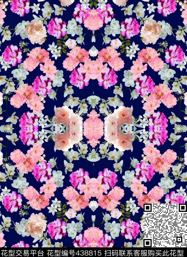 华亿平台鸟语花香小清新数码印花华亿平台下载（图片编号: 438815） - 瓦栏（Walan）