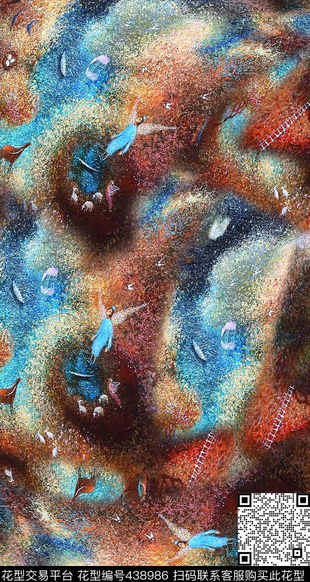 数码华亿平台抽象肌理纹路艺术抽象华亿平台数码印花华亿平台下载（图片编号: 438986） - 瓦栏（Walan）