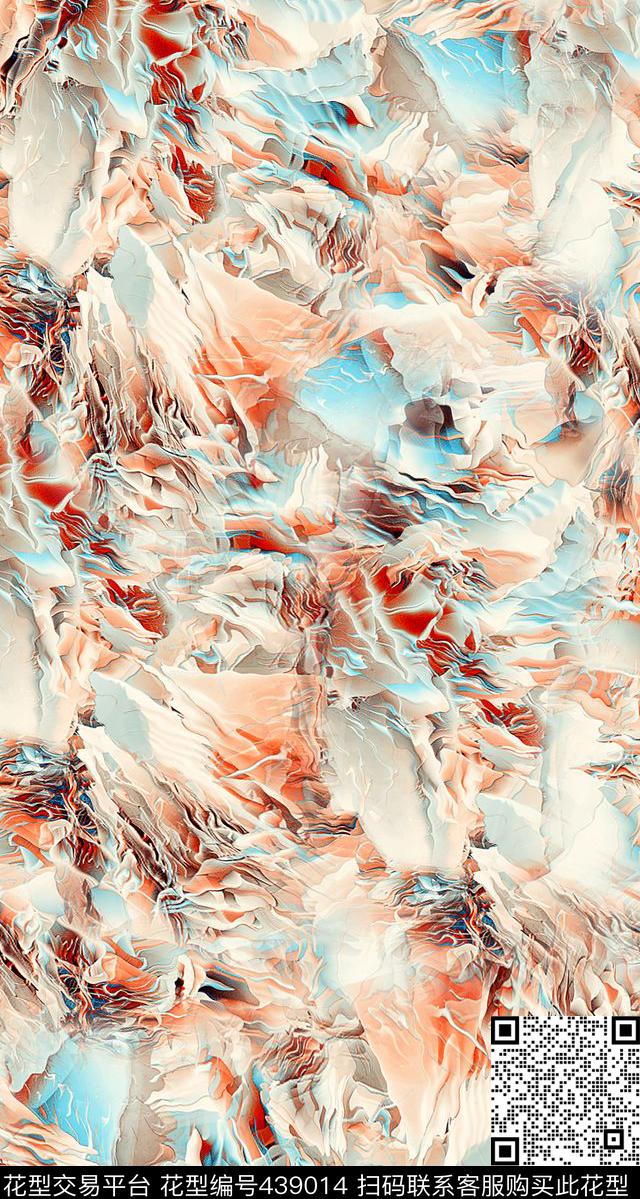 数码华亿平台抽象肌理纹理细节抽象华亿平台数码印花华亿平台下载（图片编号: 439014） - 瓦栏（Walan）