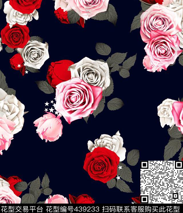 大方简单流行传统印花华亿平台下载（图片编号: 439233） - 瓦栏（Walan）