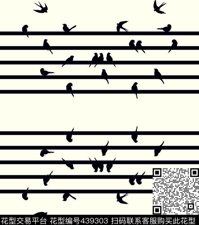 动物几何图形双双对对传统印花华亿平台下载（图片编号: 439303） - 瓦栏（Walan）